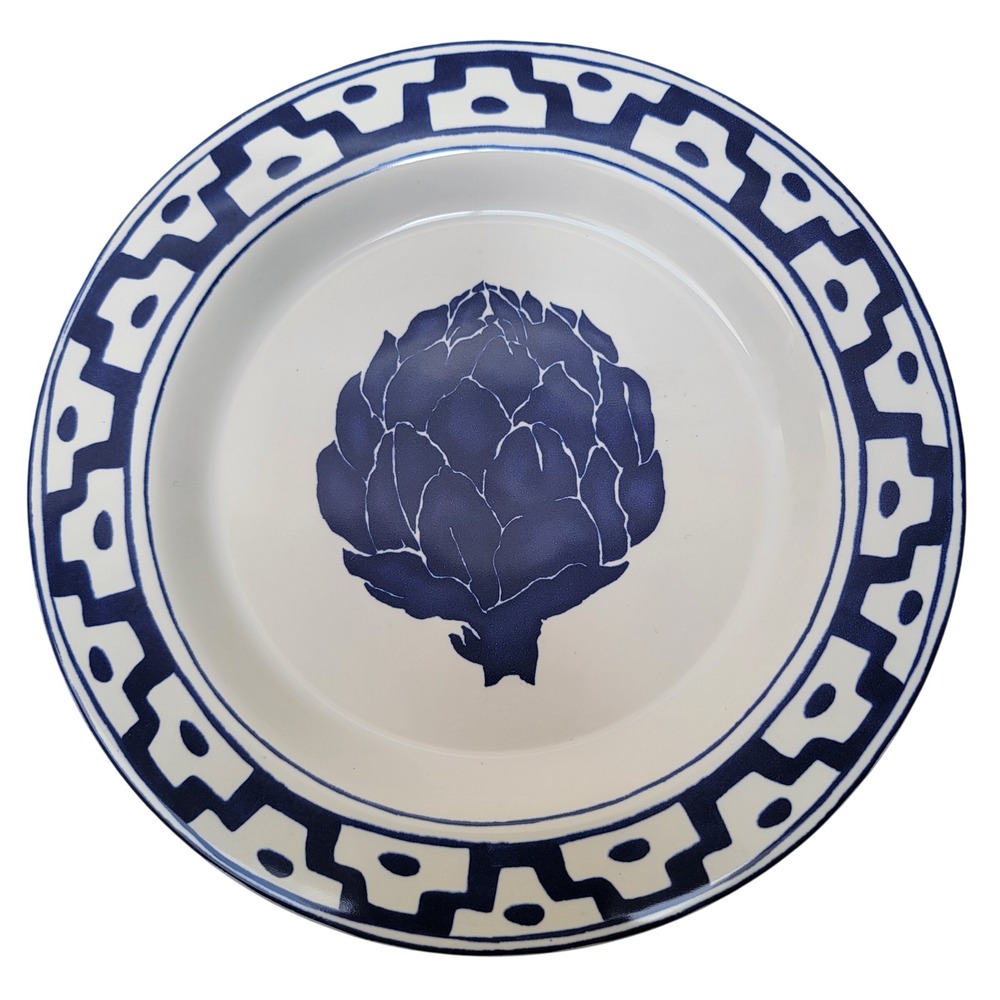 Oscar de la Renta Artichoke Plate Portugal 9" Lenox Hill Gala 2015‎ Event Plate
